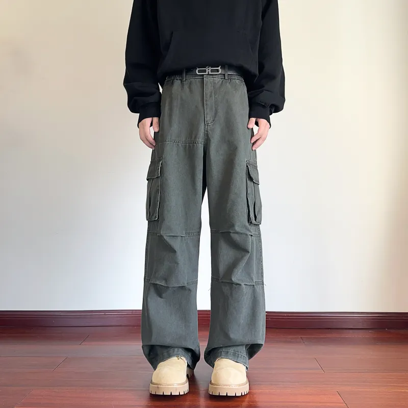 KIRHNE Cargo Pants Unisex-7