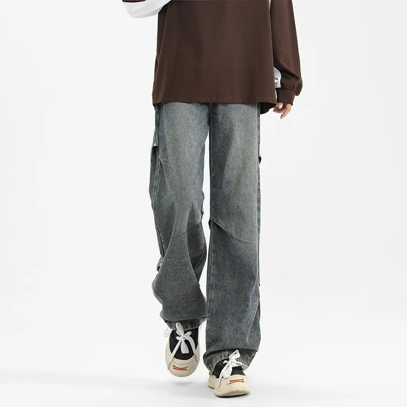 PAINT STAIN Jeans Unisex Dark Purple-9