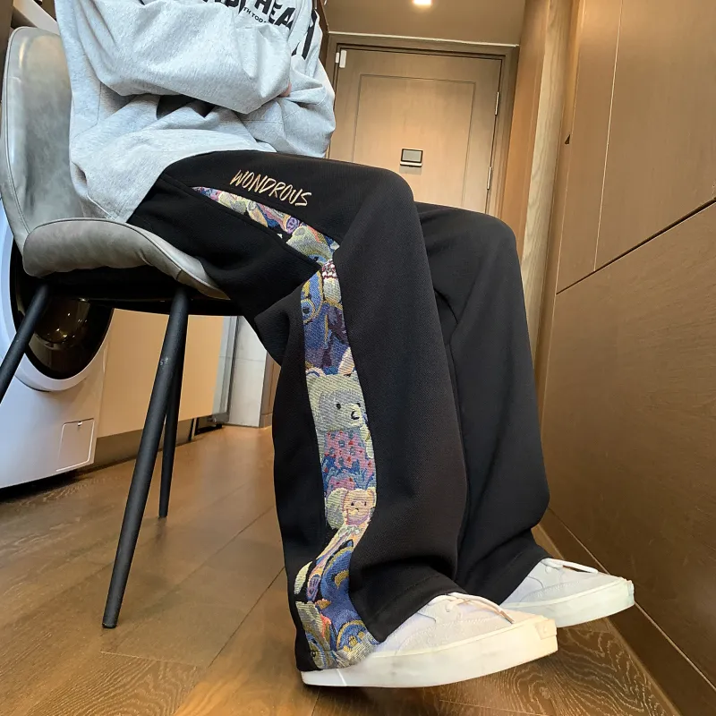KIRHNE Casual Pants Unisex-3