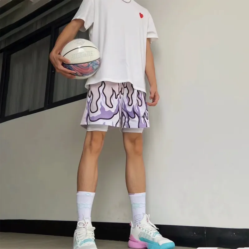 KIRHNE Sports Shorts Unisex-1