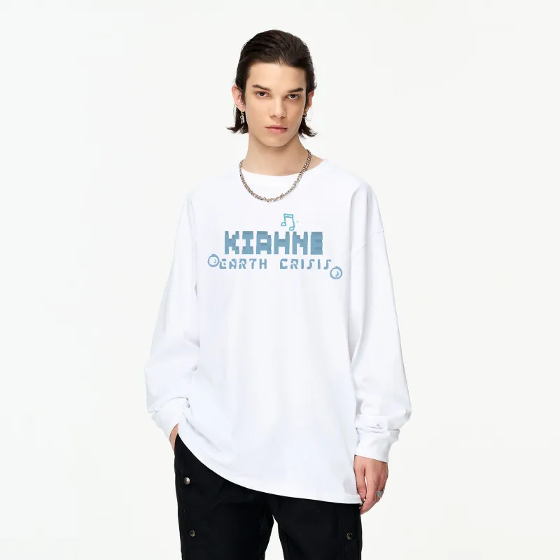 KIRHNE Long Sleeved T Shirts Unisex-7