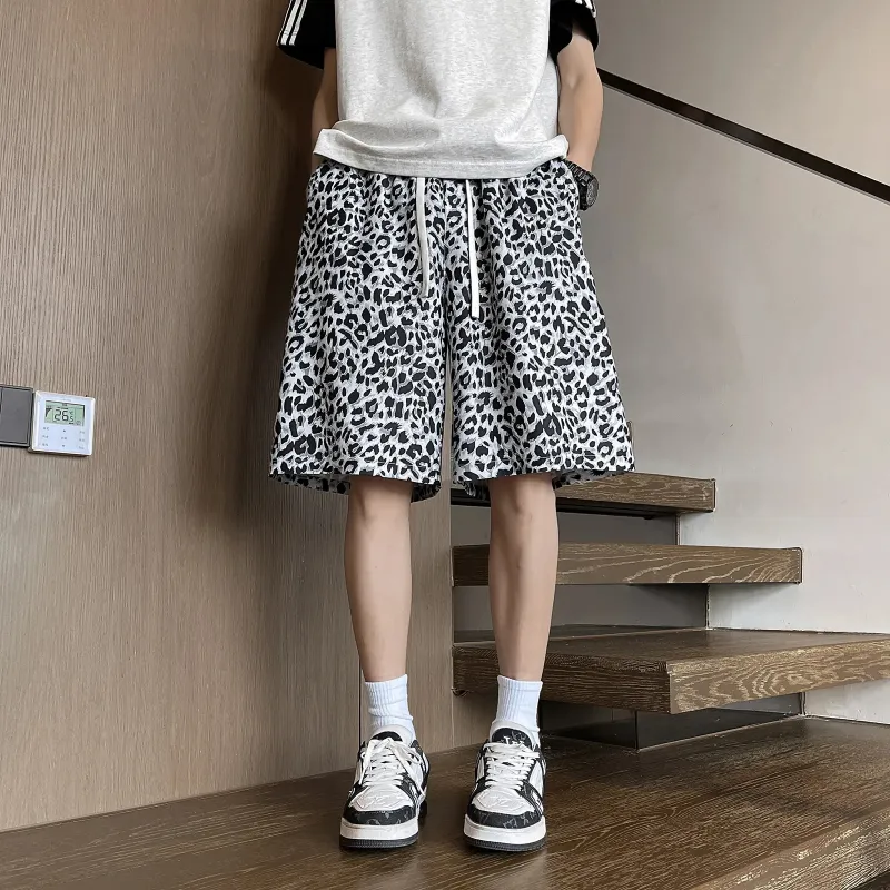 KIRHNE Casual Shorts Unisex Gray-2