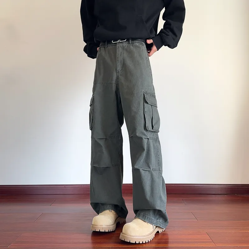 KIRHNE Cargo Pants Unisex-8