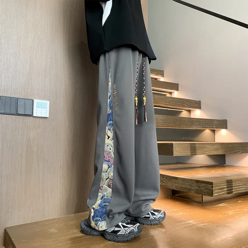 KIRHNE Casual Pants Unisex-13