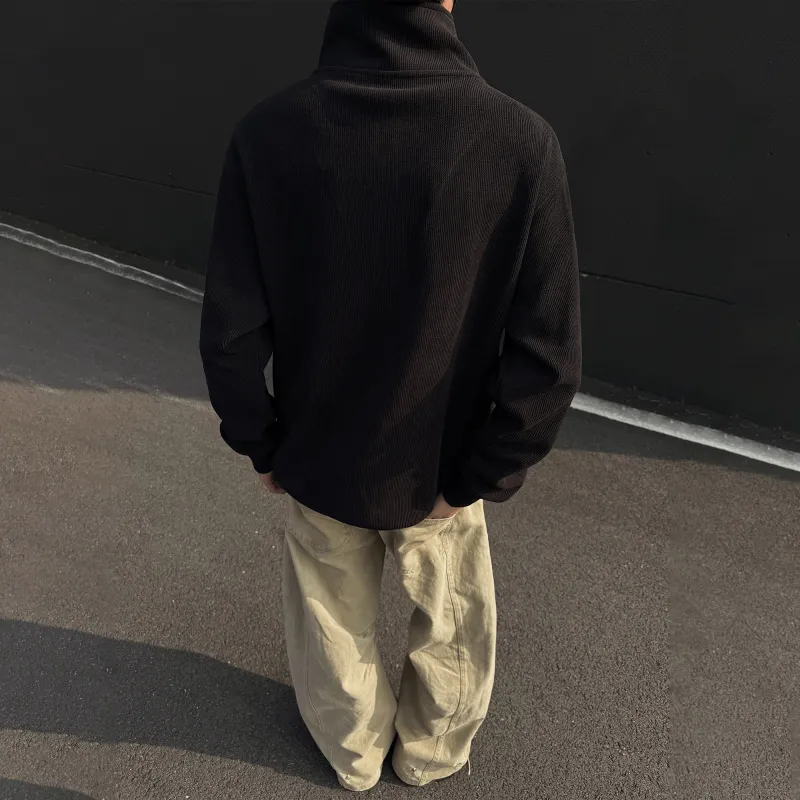KIRHNE Sweatshirt Unisex Dark Coffee-5