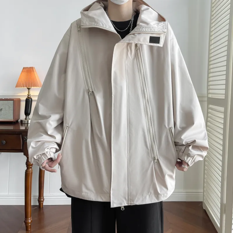 KIRHNE Jackets Coats Unisex Black-7