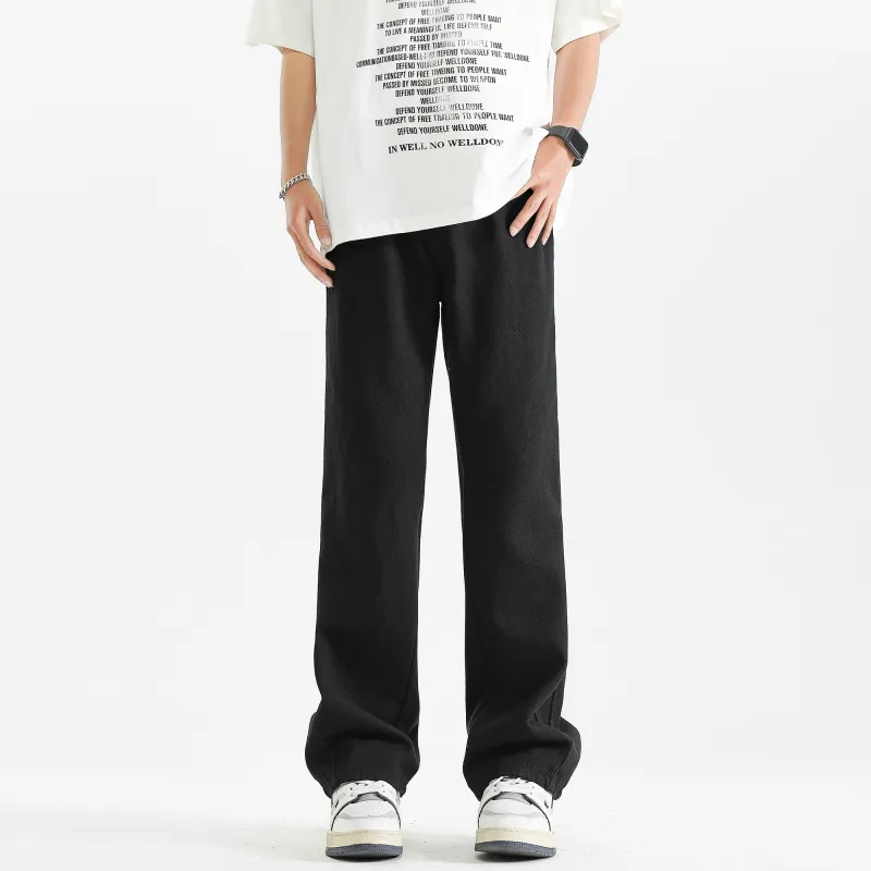 KIRHNE Jeans Unisex Black-5
