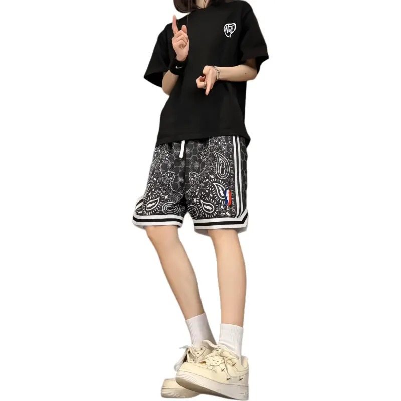 KIRHNE Casual Shorts Unisex-8