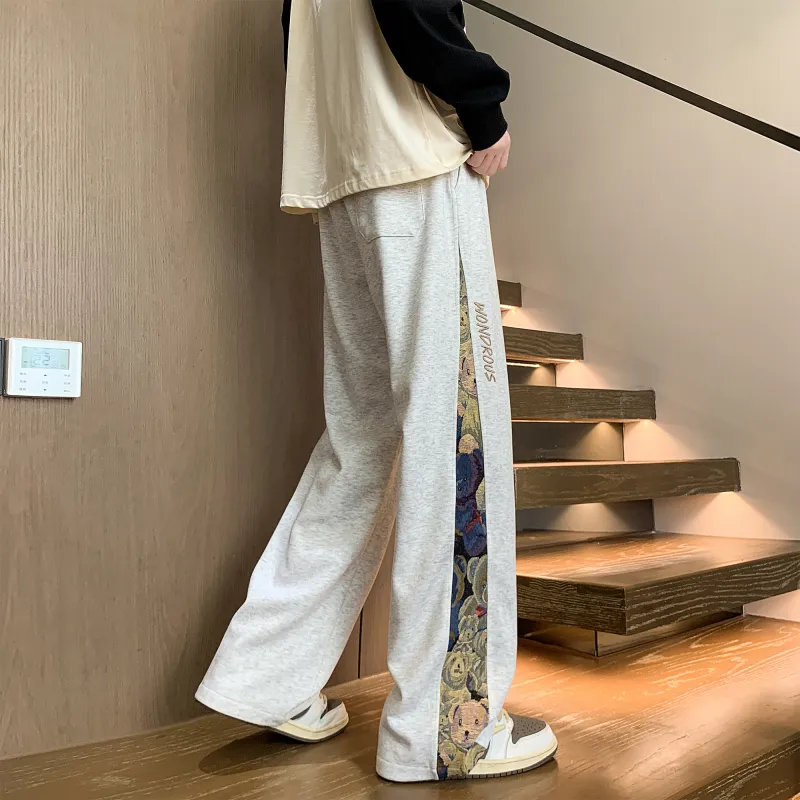 KIRHNE Casual Pants Unisex-7