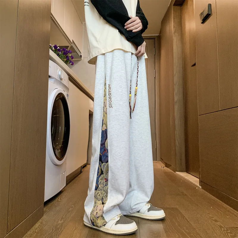 KIRHNE Casual Pants Unisex-8