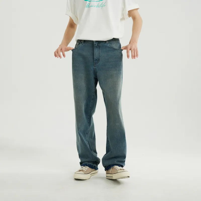 CONKLAB Jeans Unisex Washable Blue-5