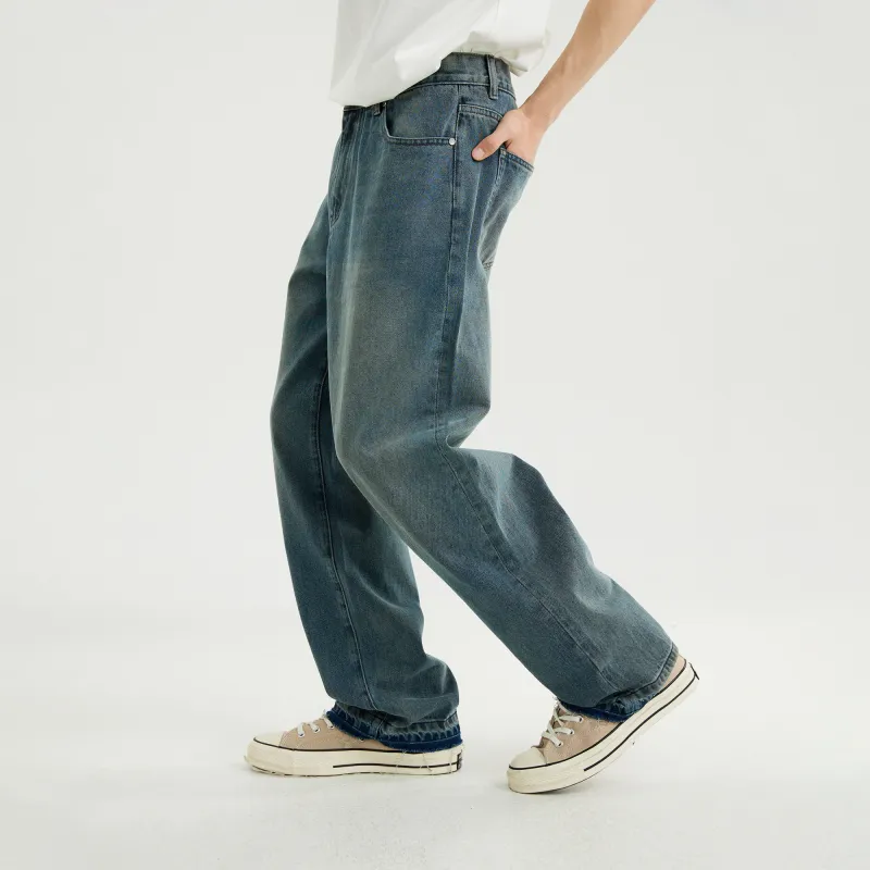 CONKLAB Jeans Unisex Washable Blue-4