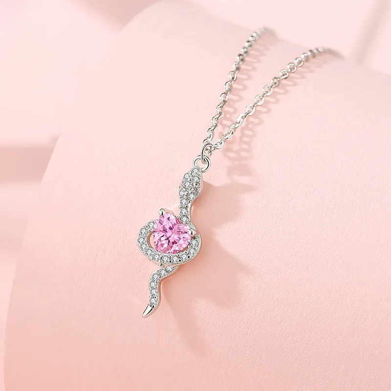 AWD S925 Silver Necklaces Women's-5