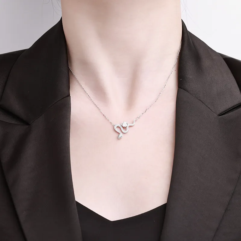 AWD S925 Silver Necklaces Women's-3
