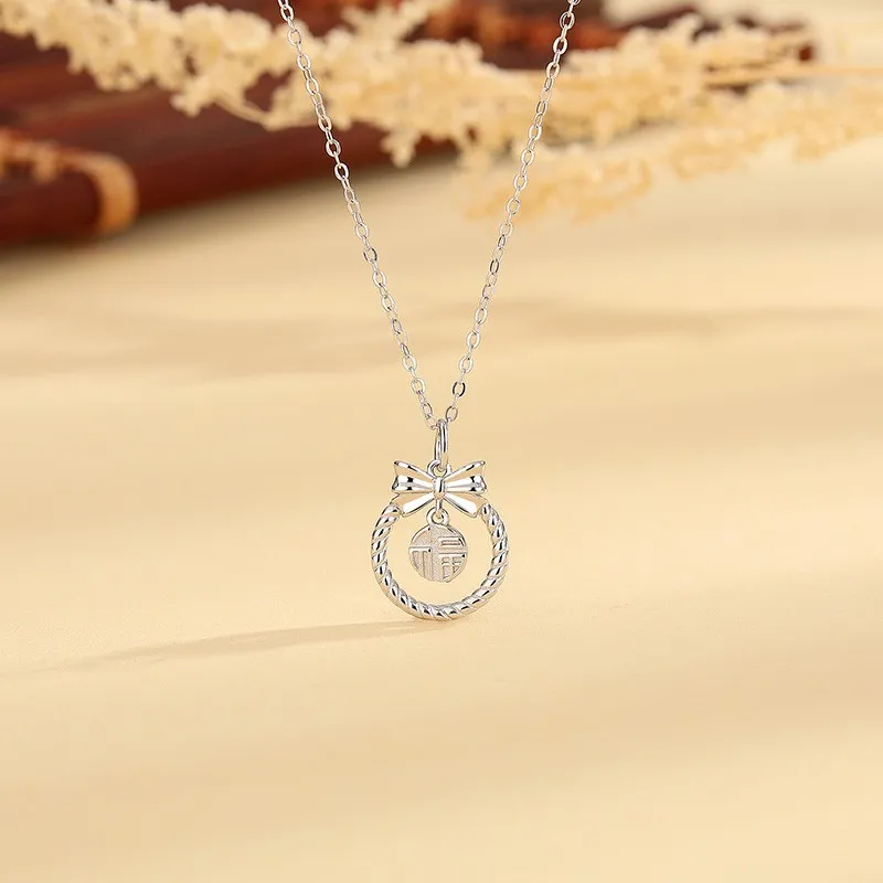AWD S925 Silver Necklaces Women's-1