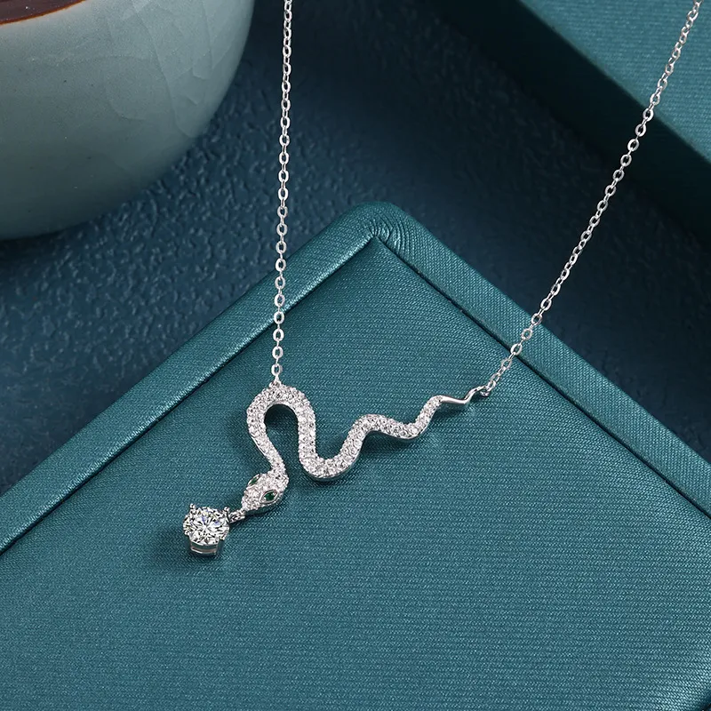 AWD S925 Silver Necklaces Women's-3