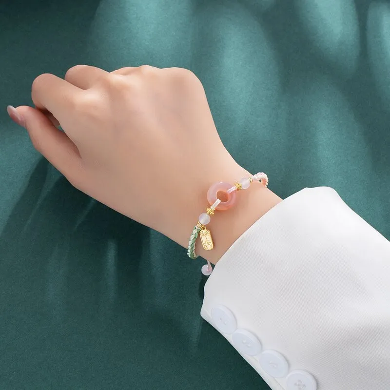 AWD Chalcedony Jade Bracelets Women's-5