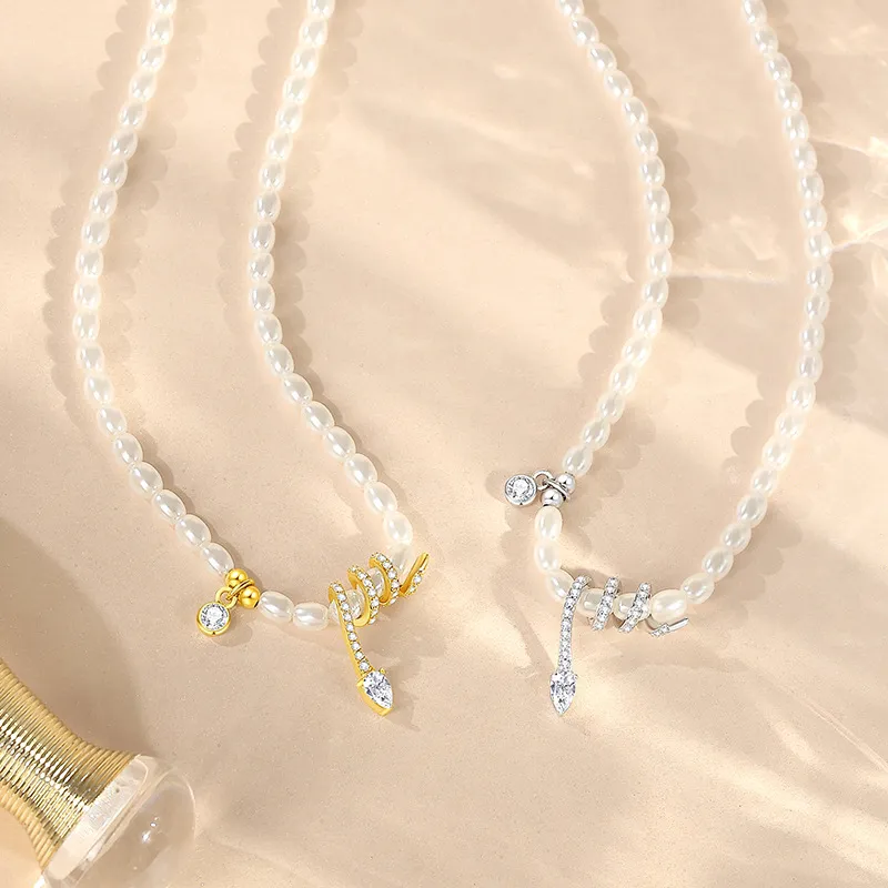 AWD S925 Silver Necklaces Women's-6