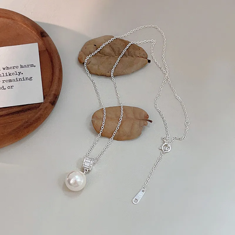 AWD S925 Silver Necklaces Women's-3