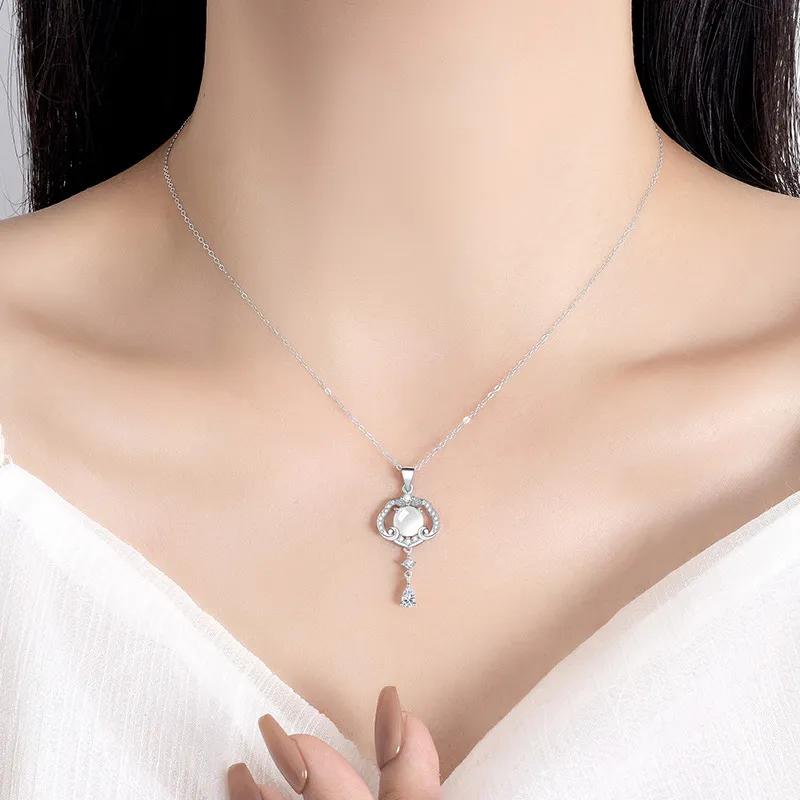 AWD Chalcedony Necklaces Women's-2