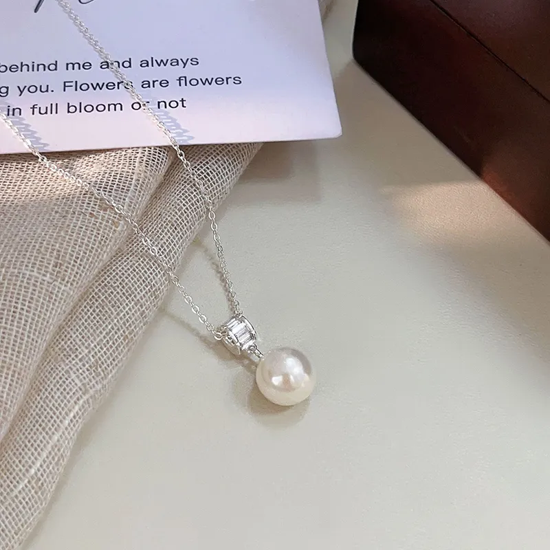 AWD S925 Silver Necklaces Women's-4