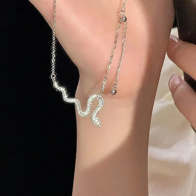 AWD S925 Silver Necklaces Women's-5