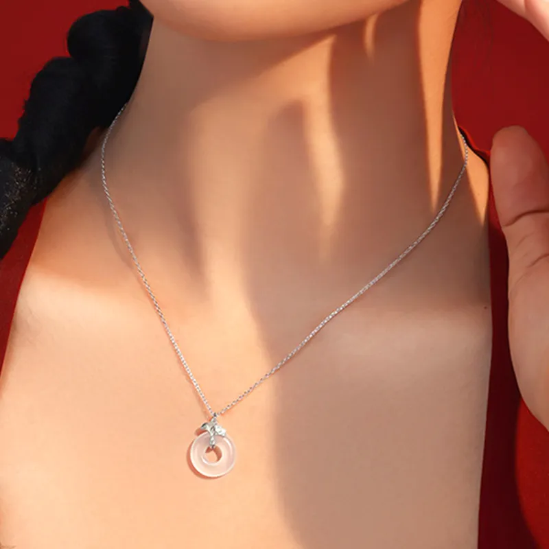 AWD S925 Silver Necklaces Women's-2