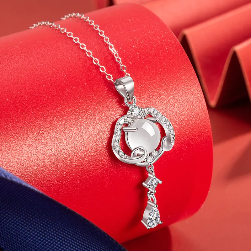 AWD Chalcedony Necklaces Women's-1