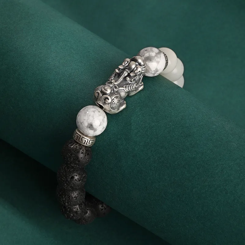 AWD White Jade Bodhi Bracelets Unisex-6