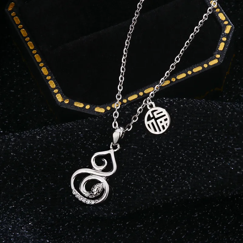AWD S999 Fine Silver Necklaces Women's-2