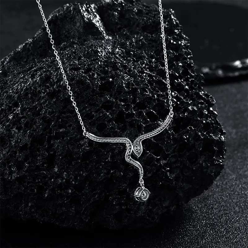 AWD S925 Silver Necklaces Women's-3