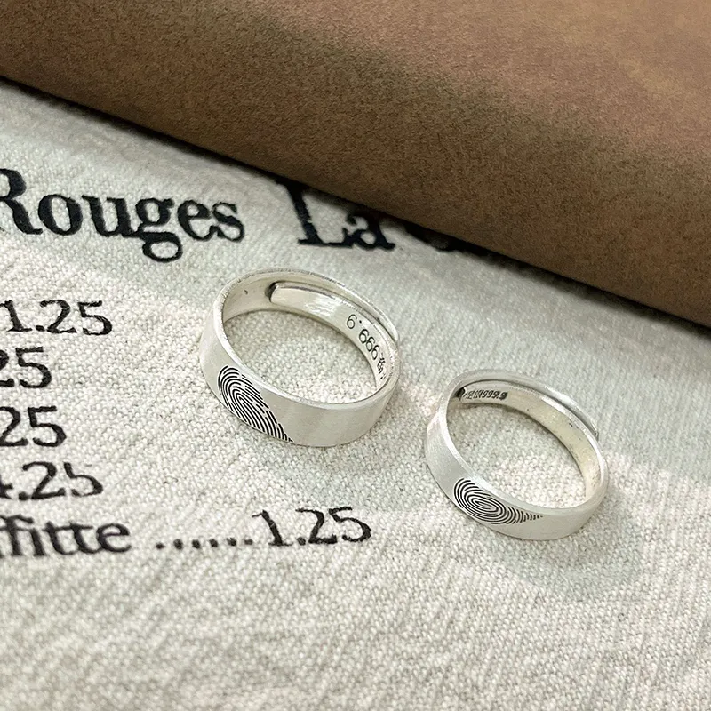 AWD S999 Fine Silver Rings Unisex-4