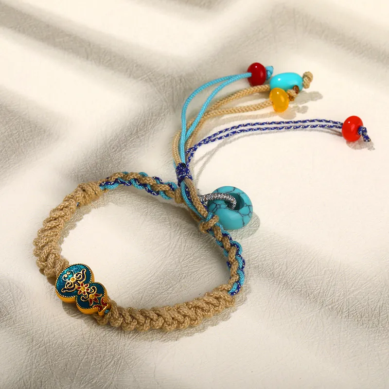 AWD Colored Glaze Jade Bracelet/Anklet Women's-2