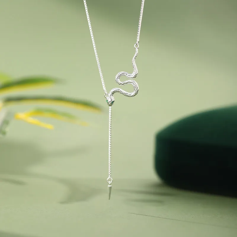 AWD S925 Silver Necklaces Women's-3