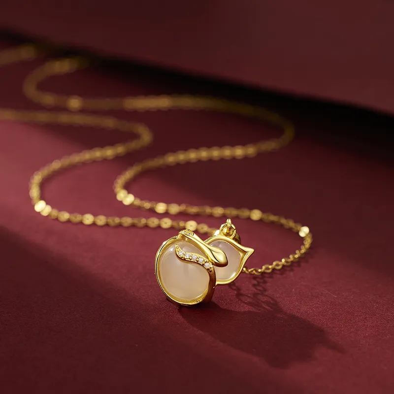 AWD Chalcedony Necklaces Women's-3