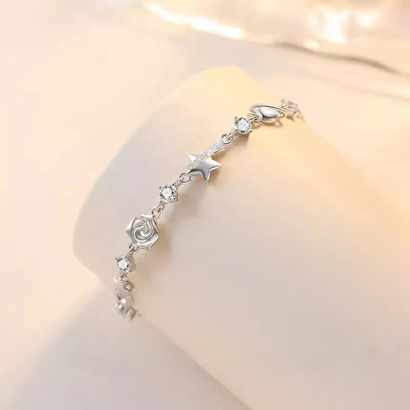 AWD S925 Silver Bracelets Women's-3