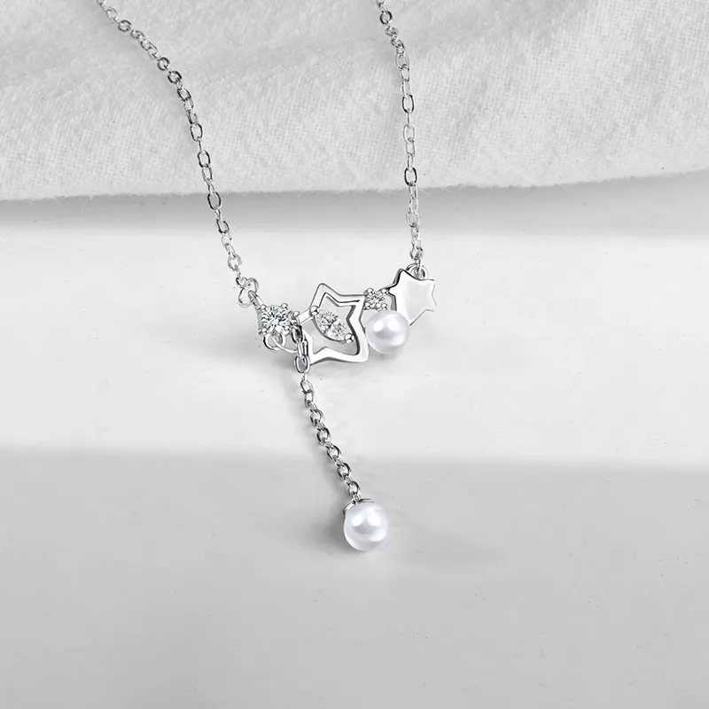 AWD S925 Silver Necklaces Women's-3