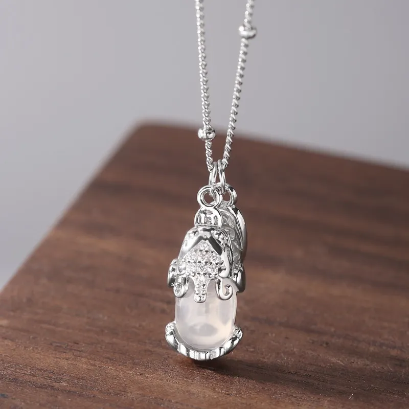AWD Chalcedony Necklaces Women's-1