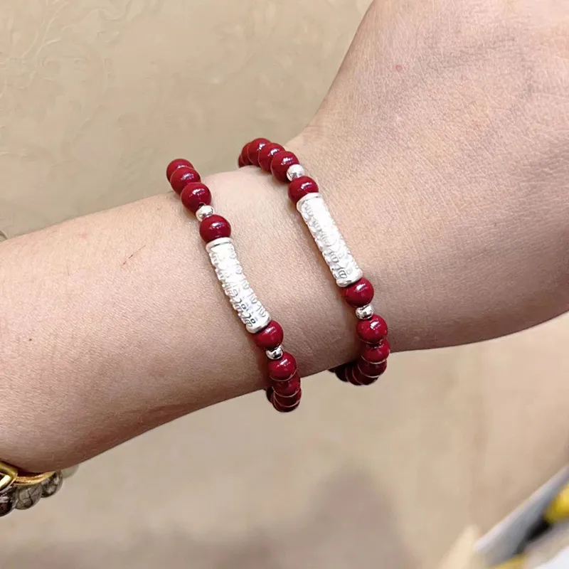 AWD Colored Glaze Jade Bracelets Women's-1