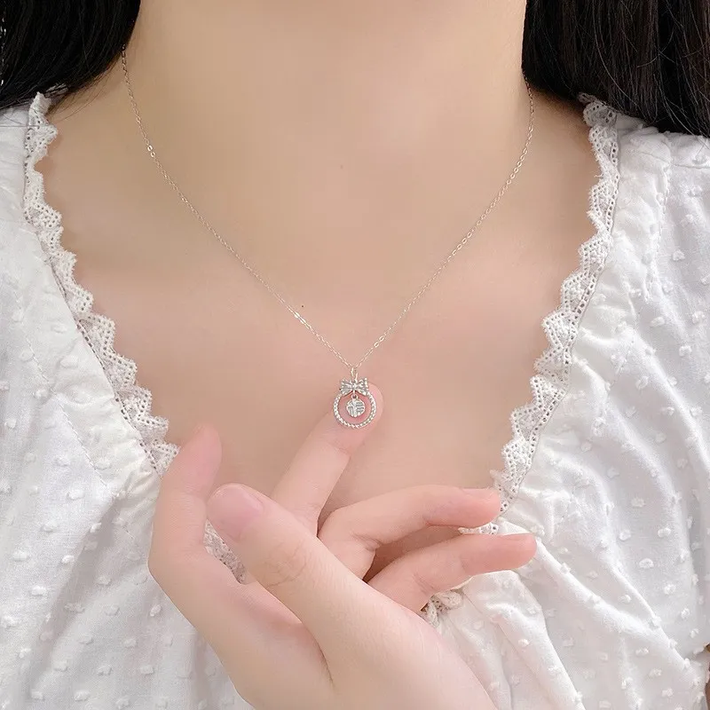 AWD S925 Silver Necklaces Women's-3