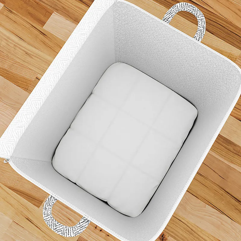 Ten Thousand Months Zipper Clothing Storage Bag, Moving Living Room Bedroom Quilt Organizing Storage Bag-2