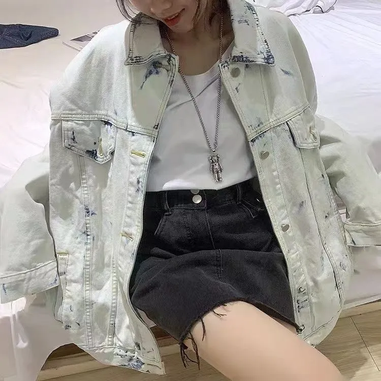 EOEI SS24 Denim Jacket Women's White-2