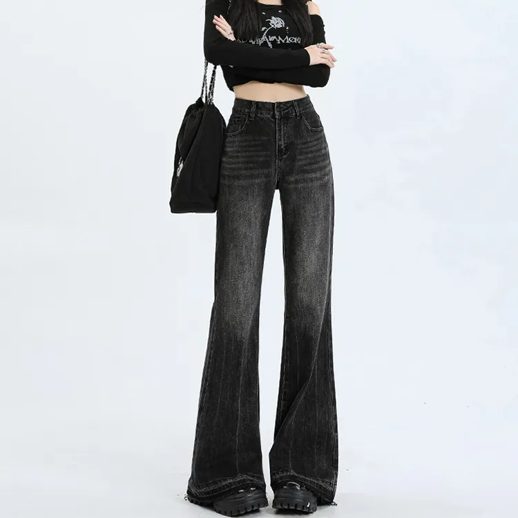 EOEI Jeans Women's Black-2