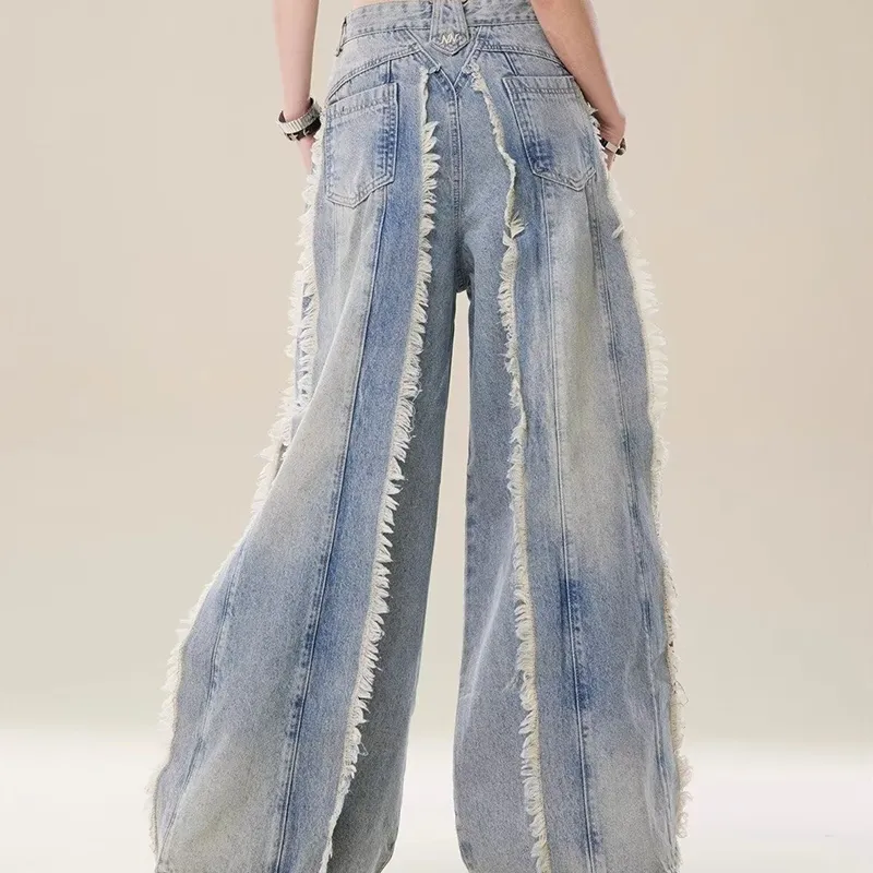 EOEI Jeans Women's Blue-4