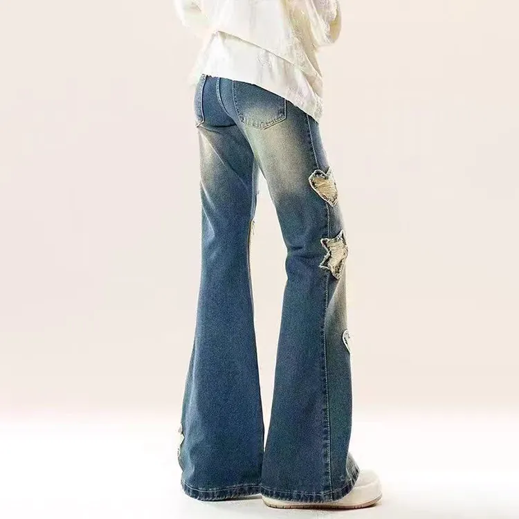 EOEI Jeans Women's Blue-1