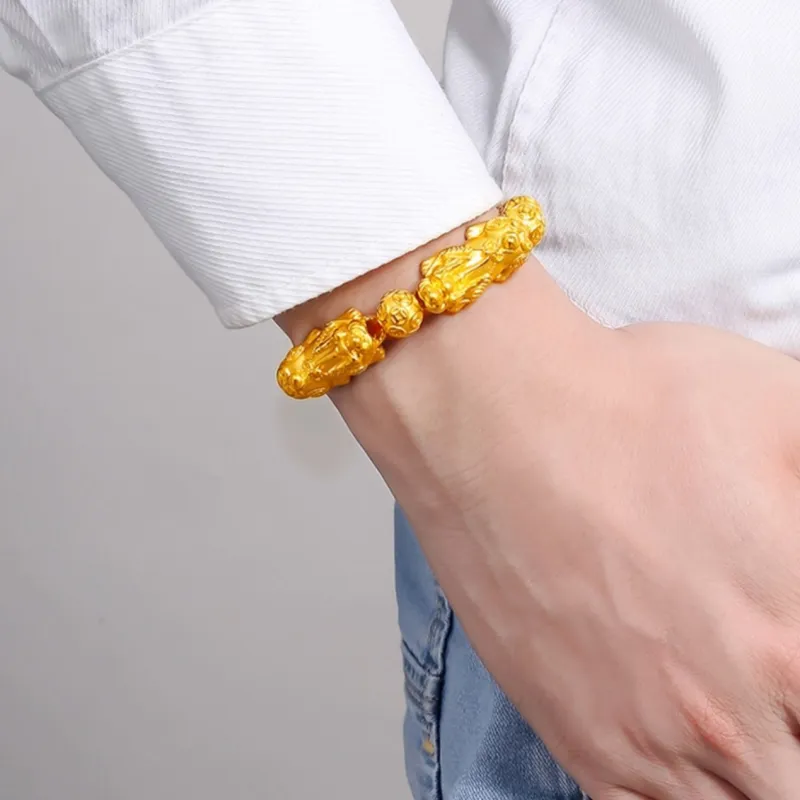 YORISTEINK Gold Bracelet Unisex-2