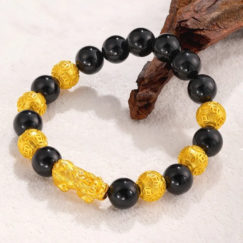 YORISTEINK Gold Bracelet Unisex-2