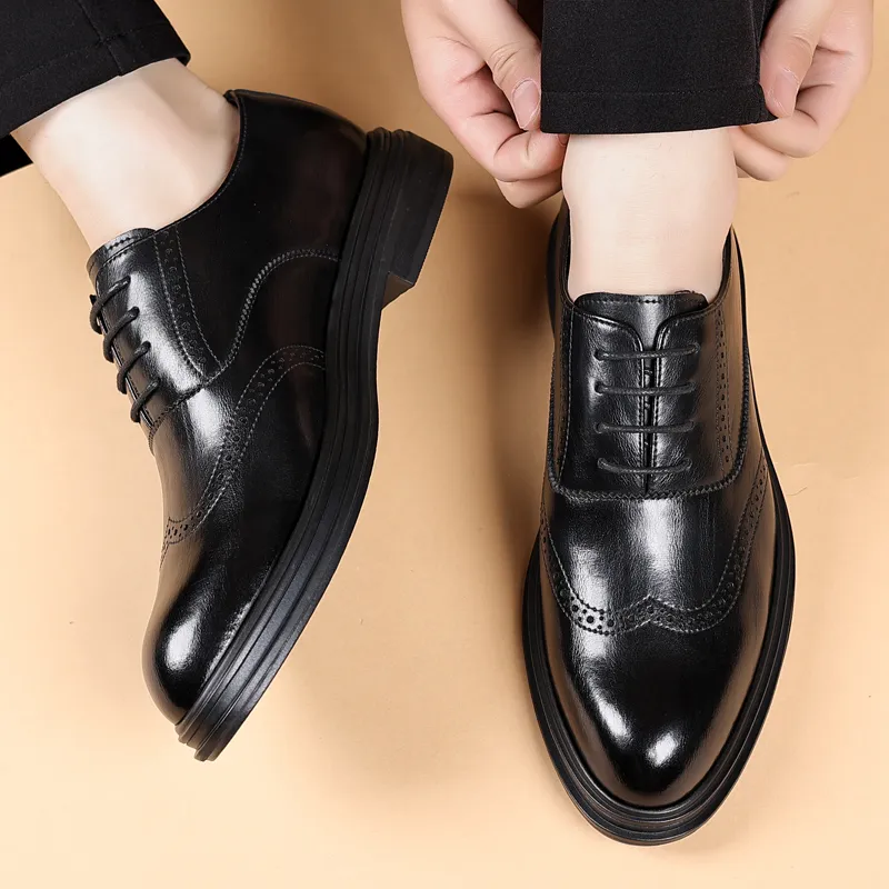 PTLS Dress Shoes Men Low Top-4