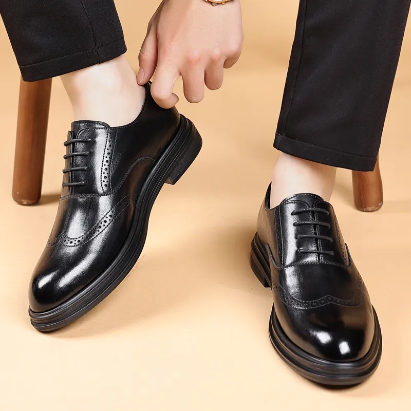 PTLS Dress Shoes Men Low Top-6