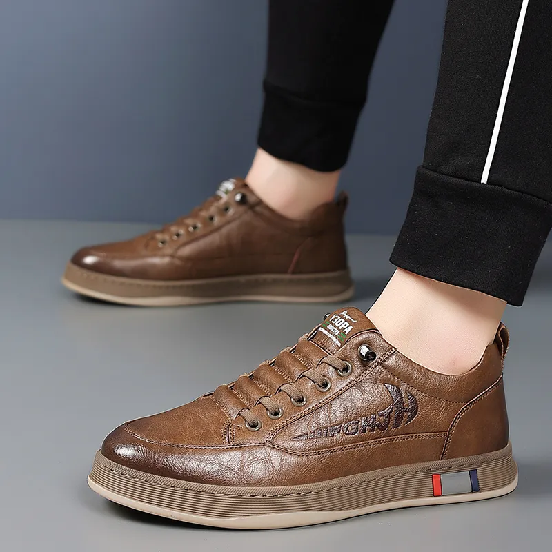 PTLS Slip Resistant Low Top Skateboard Shoes Men's-7